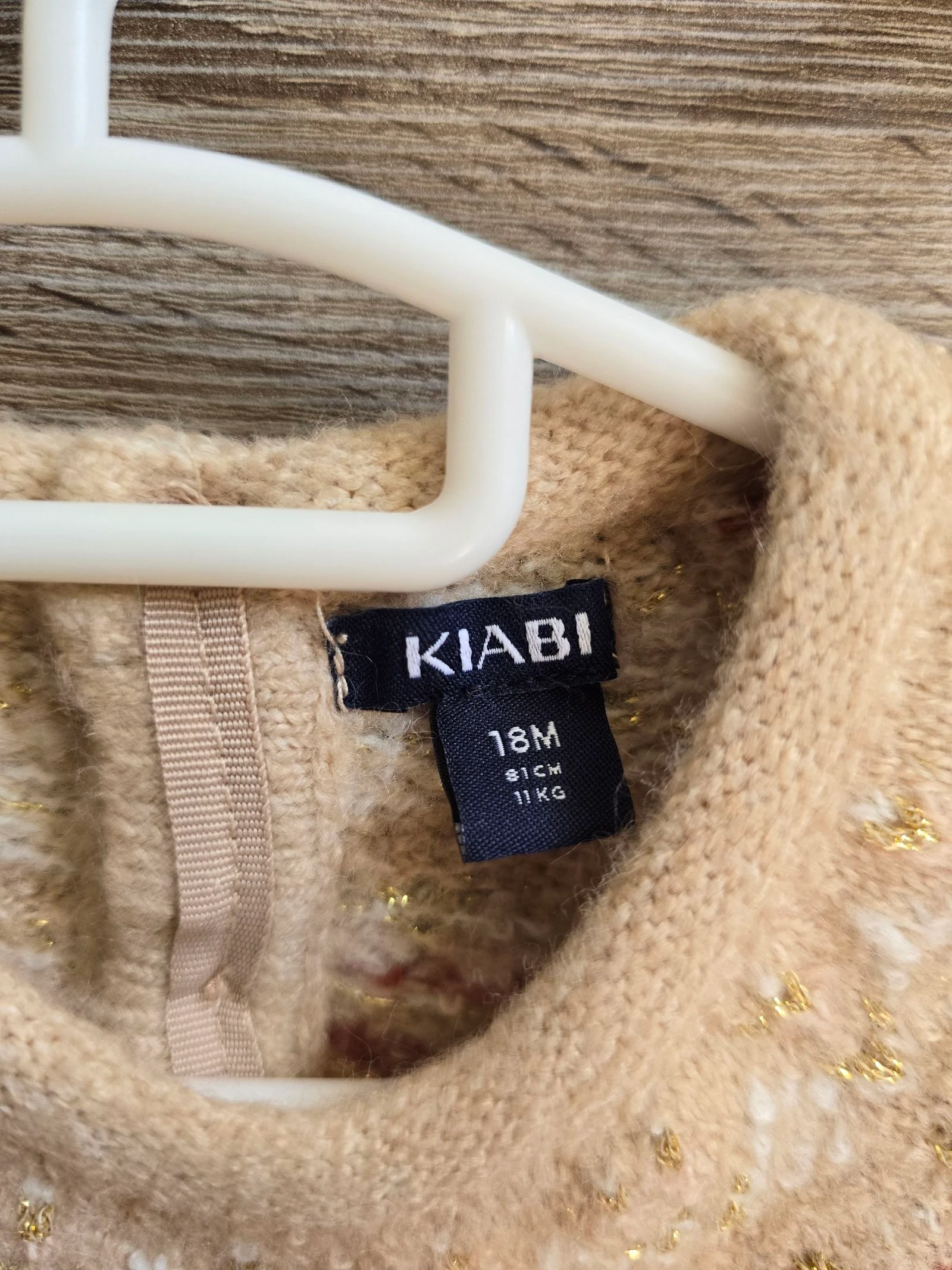 Roupa para Bebê Feminino - Vestido + Meia-Calça - Kiabi - 18 meses 81 cm – photo 6